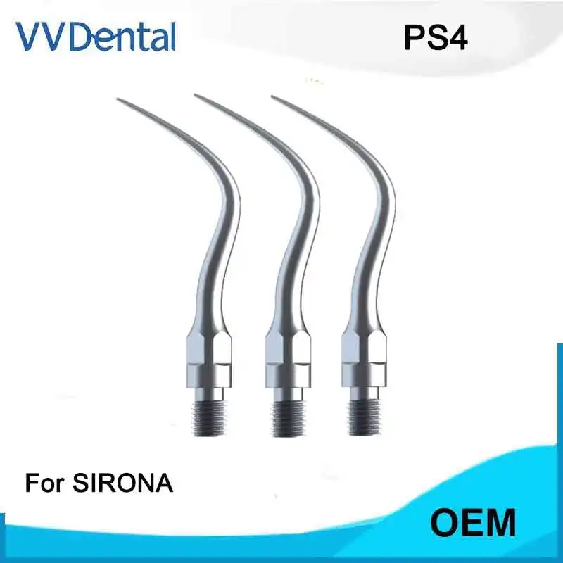 Vvdental Ps4 Ultrasonic Scaler Perio Scaling Tip Per Sirona Perioscan/Siroson S/C8/L Dental Handpiece Denti Calculus Remove