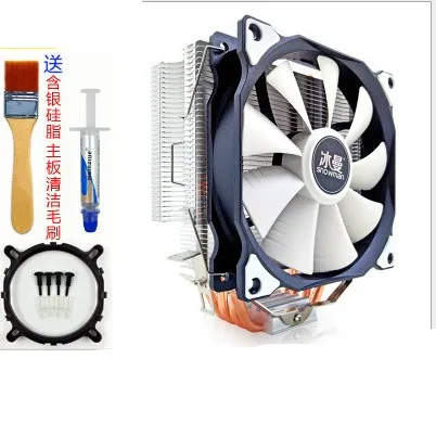 Снеговик cpu Cooler Master 4 чистые медные тепловые трубки freeze Tower система охлаждения cpu охлаждающий вентилятор с PWM вентиляторами