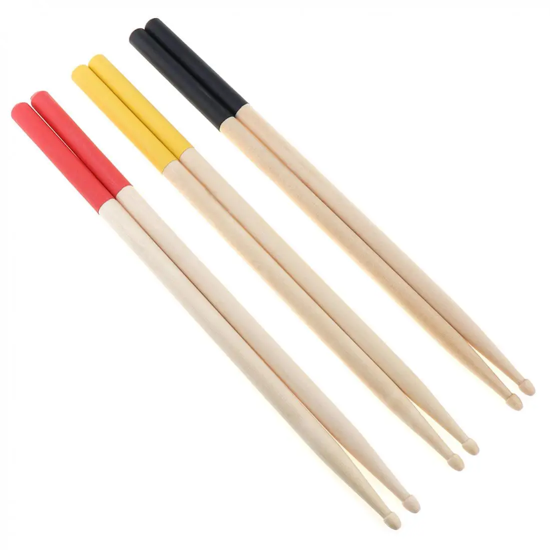 Professional 5A Maple Drumsticks - Multicolor Wood