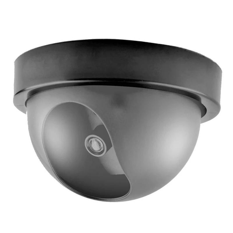 Dome Dummy камера камеры видеонаблюдения системы безопасности мигающий красный светодиодный поддельные Камера безопасности муляж для видеонаблюдения
