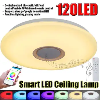

Modern LED ceiling Lights home lighting 72W APP Bluetooth Music light bedroom lamps Smart ceiling lamp