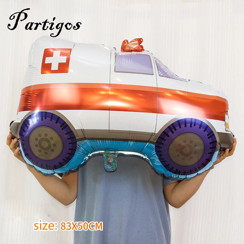 2 шт. большой самолет автомобиль фольги Воздушные шары поезд школьный автобус