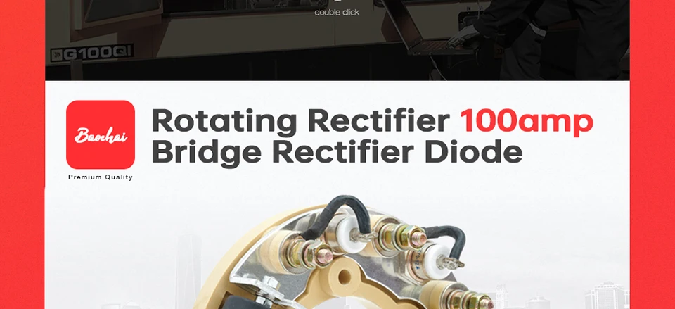 retificador 100amp ponte retificador diodo WT-5