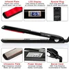 Professional Ultrasonic Infrared Hair Care Iron Recovers Damaged Tool LCD Display Hair Treatment Styler Cold Iron Straightener 4