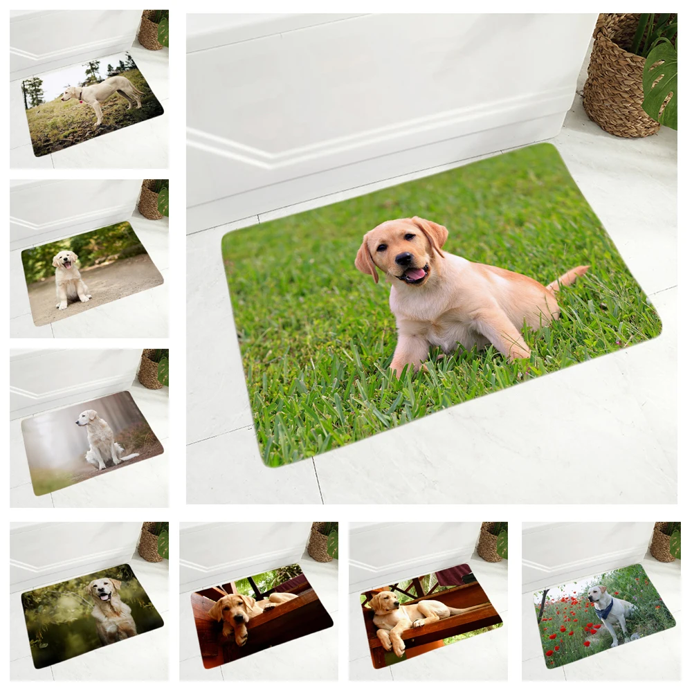 Labrador Door Mat Labrador Doormat Flannel Door Mat Flannel
