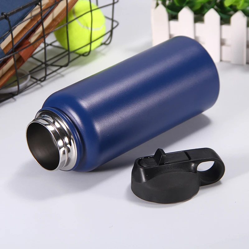 Tanie Solidna oryginalność 304 butelka wody ze stali nierdzewnej na zewnątrz Deportes pojemność zatrzymywanie ciepła termosy i termosy