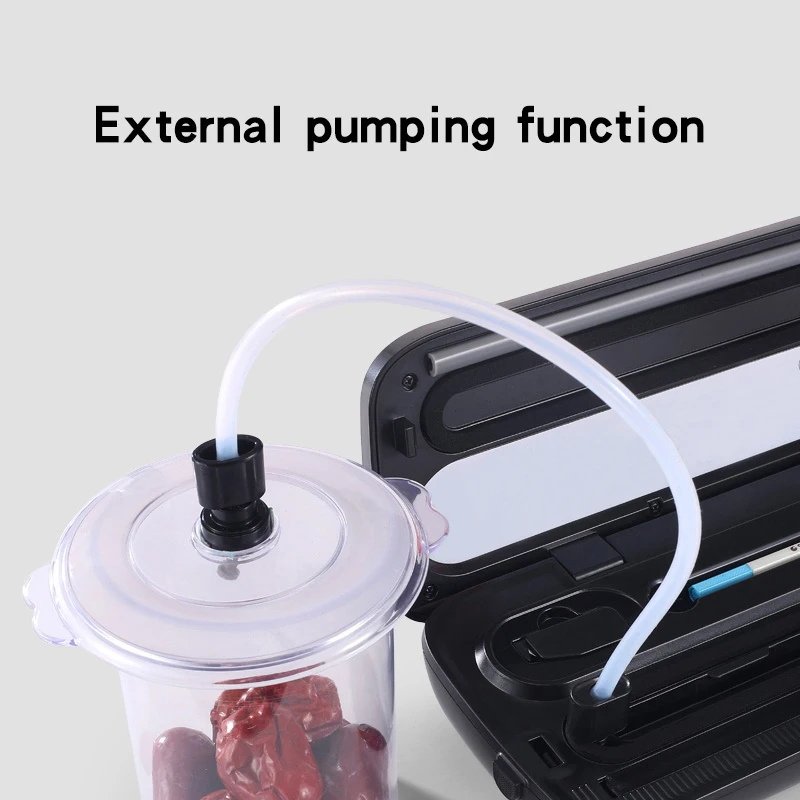 saengQ Best Electric Vacuum Sealer Packaging Machine Vacuum Food Sealing For Home Kitchen Food Bags Commercial Vacuum Machine 5