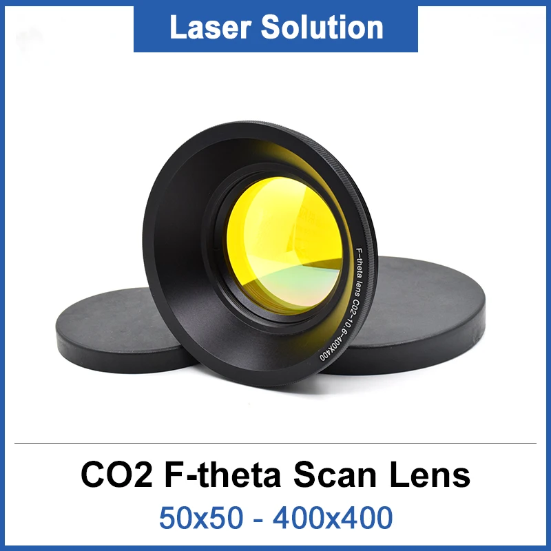 CO2 F-theta Scan Lens Field 10.6um 10600nm 50x50 - 400x400 FL63-650mm For YAG Optical Laser Marking Machine Parts | Инструменты