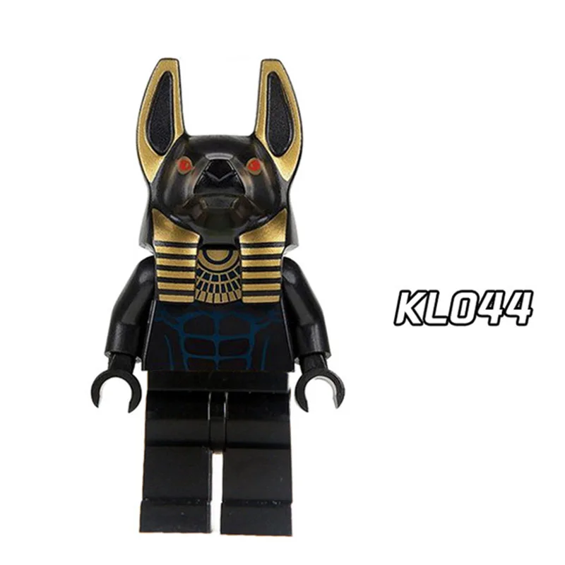 Горячие Древний Египет Мумия Фараон Anubis Мини фигурки сборки строительные блоки кирпичи для детей развивающие игрушки