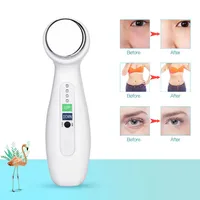 1Mhz 3Mhz Electric Ultrasonic Face Cleanser Massager 7 Colors Photon Sonic Lifting Facial Skin Care Anti Aging Wrinkle Removal 1