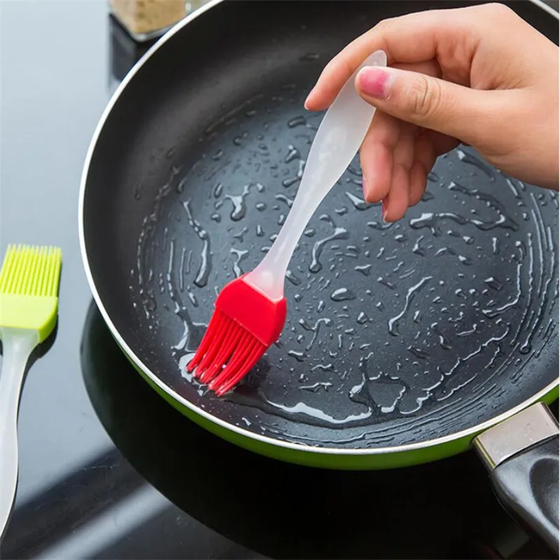 Barbecue Brush Split Type High Temperature Resistant Silicone Oil Brush Cake Baking Cream Cooking Kitchen Household Tools silicone cake brush pastry brush