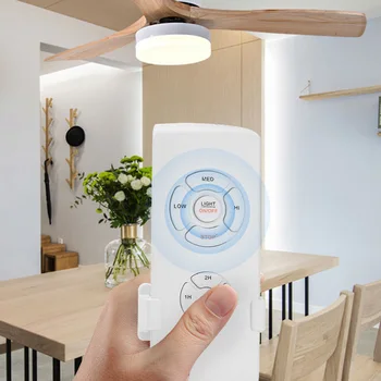 

Universal Wireless Smart Ceiling Fan Light Remote Switch Fan Lamp Timing Remote Controller Kit