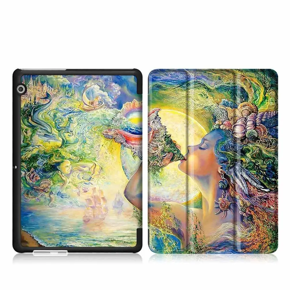 Ультратонкий чехол из искусственной кожи для huawei mediapad T3 10 AGS-L09 AGS-W09 9," планшетный ПК чехол-подставка для huawei mediapad t3 10 чехол