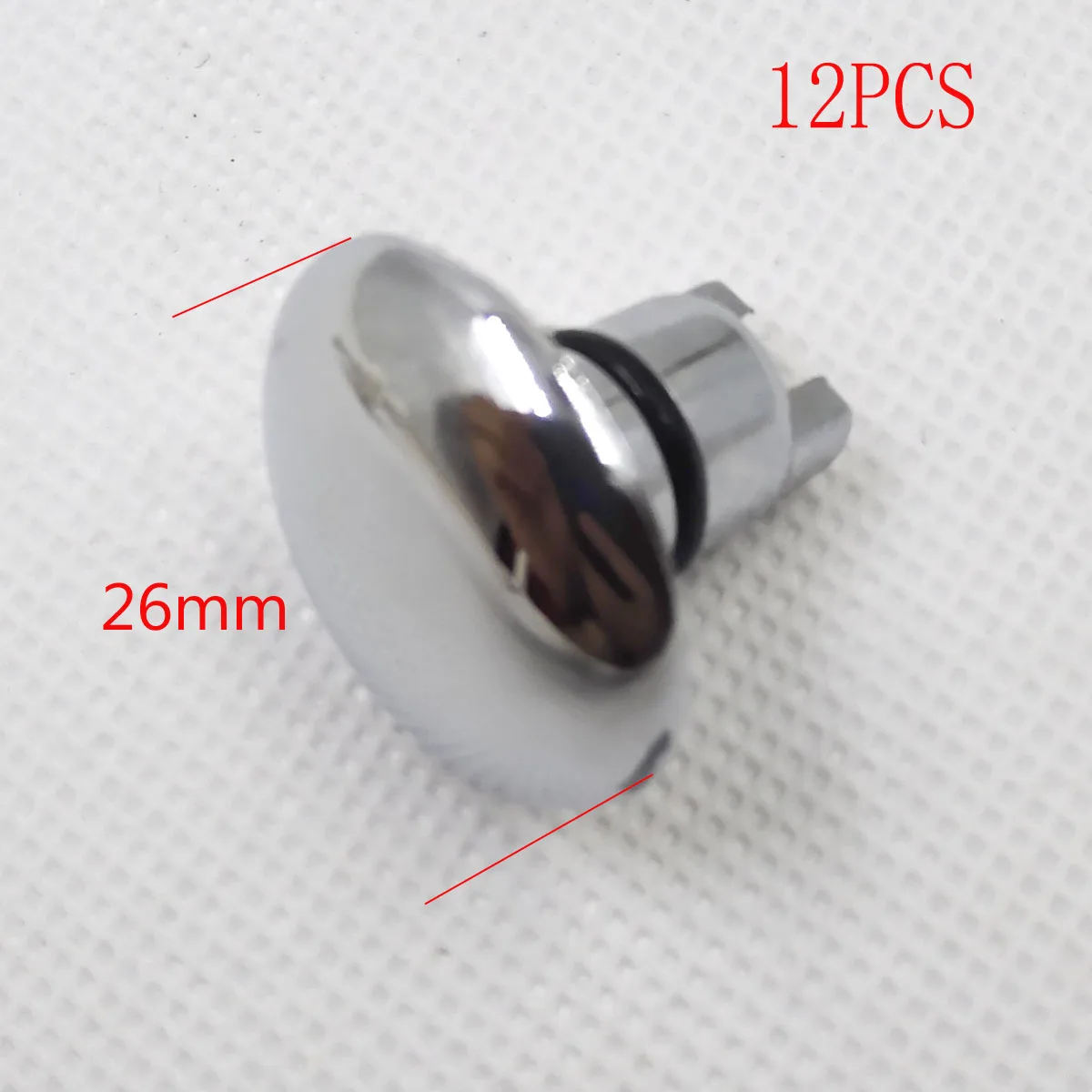 

12pcs Massage bathtub spa Air bubble jet with Chrome plating, Air jet Accessories,Contains only chrome parts, no white base
