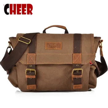 

2020 New Men's Fashion Canvas male bag men Vintage messenger bags men's bags totes Bolsa Masculina High Quality Multifunction