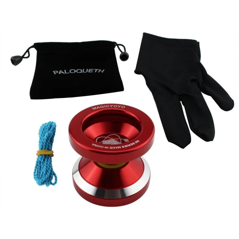 MAGICYOYO N8 Супер Профессиональный Йо-Йо+ струна+ сумка+ Бесплатные Перчатки(красный