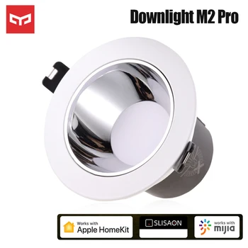 

Smart Downlight M2/M2 PRO Bluetooth Mesh YLTS02YL YLTS03YL 2700-6500K Works For Apple Homekit For mihome APP