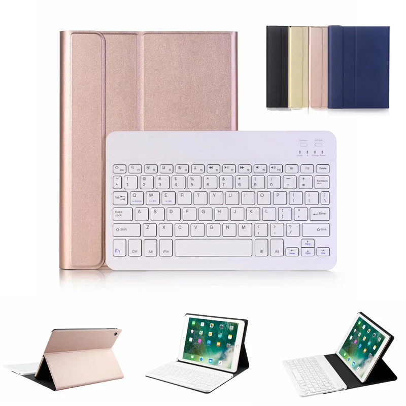 Беспроводное покрытие клавиатуры Bluetooth для iPad mini 2 3 Чехол A1432 A1454 съемный карандаш