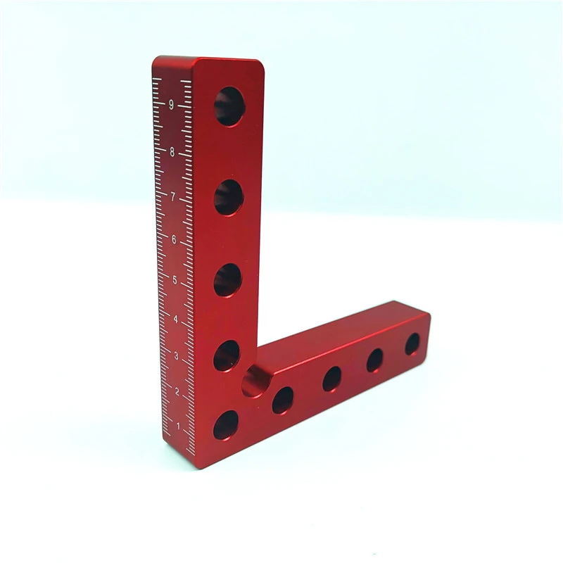 idalinya Woodworking Right Angle Fixing Clip L Shape 90 Degrees Ruler Carpenters Tool 160X160mm
