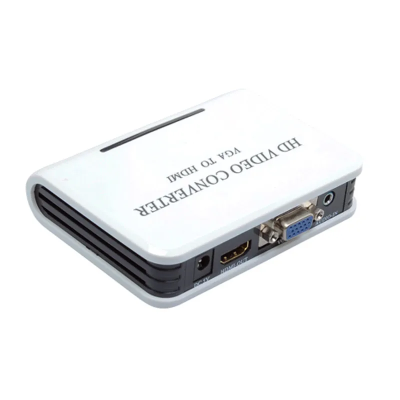 1080P Audio VGA to HDMI HD HDTV Video Converter Box Adapter for PC Laptop DVD