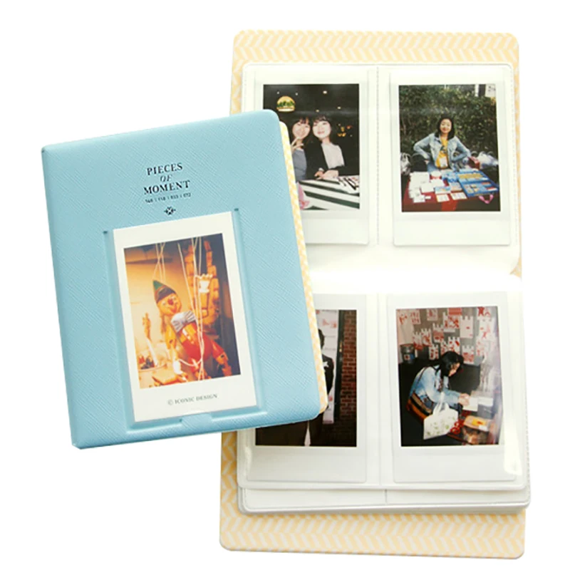 Мини-альбом Fuji Once Imaging Insert Photo Album может положить 64 листа Polaroid Mini photo paper карманный альбом тепловой переплет