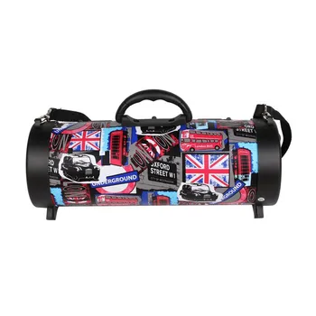 

2019 NEW high quality Outdoor Portable Bluetooth Speaker Subwoofer MultiFunction Card Microphone Sound#T2
