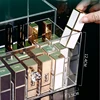Drawer Lipstick Storage Box Dressing Table Lip Gloss Multi Compartments Makeup Organizer Shelf Luxury Cosmetics Organiser 6