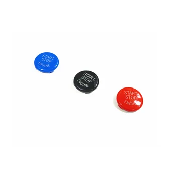 

10pcs Car Engine START Button Replace Cover STOP Switch Accessories Key Decor for BMW X1 X5 X6 E71 Z4 E89 3 5 Series E90 E91 E60