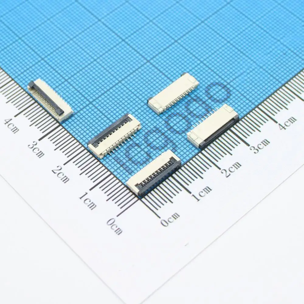 

Free Shipping 10pcs 1mm Pitch Under Clamshell Socket FPC FFC Flat Cable Connector 4P 5P 6P 8P 10P 12P 14P 16P 20P 22P 24P 30P 34