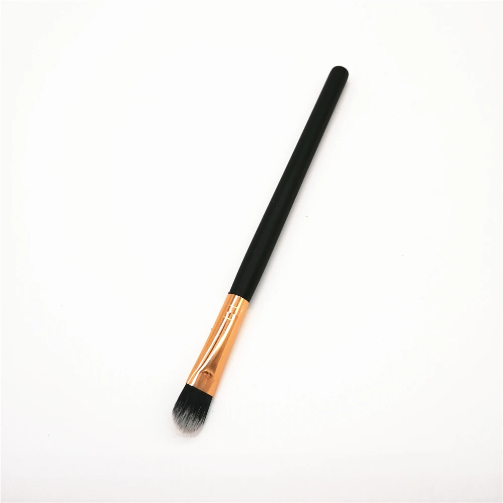 1PCwood eye brush 12 шт./1 шт. набор кистей для макияжа, тени для бровей, косметическая подводка для глаз, инструмент для макияжа, двойной набор кистей для бровей - Handle Color: 1PCwood eye brush