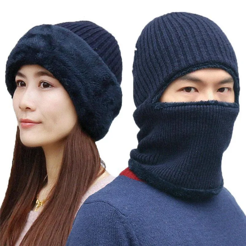 

Winter Windproof Hiking Caps,Men Warm Thermal Fleece Balaclava Face Beanies,Ski Bike Motorcycle Neck Warmer Helmet Hat new