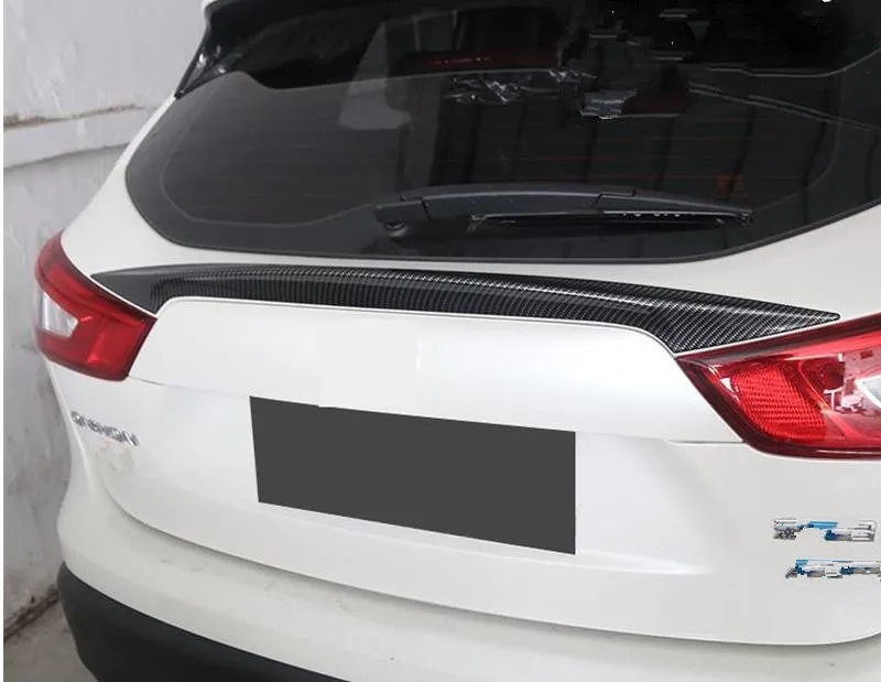 Автомобильные аксессуары ABS Хром Задняя Крышка багажника Накладка для Nissan Qashqa J11 автомобильный Стайлинг наклейка