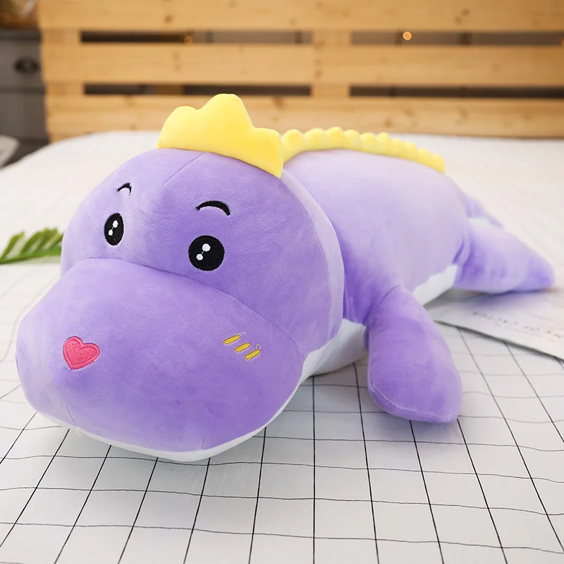 Гигантский динозавр Плюшевые игрушки Мягкая подушка мультфильм чучела ящерица милые животные плюшевые игрушки динозавры дети мальчики ребенок подарок на день рождения