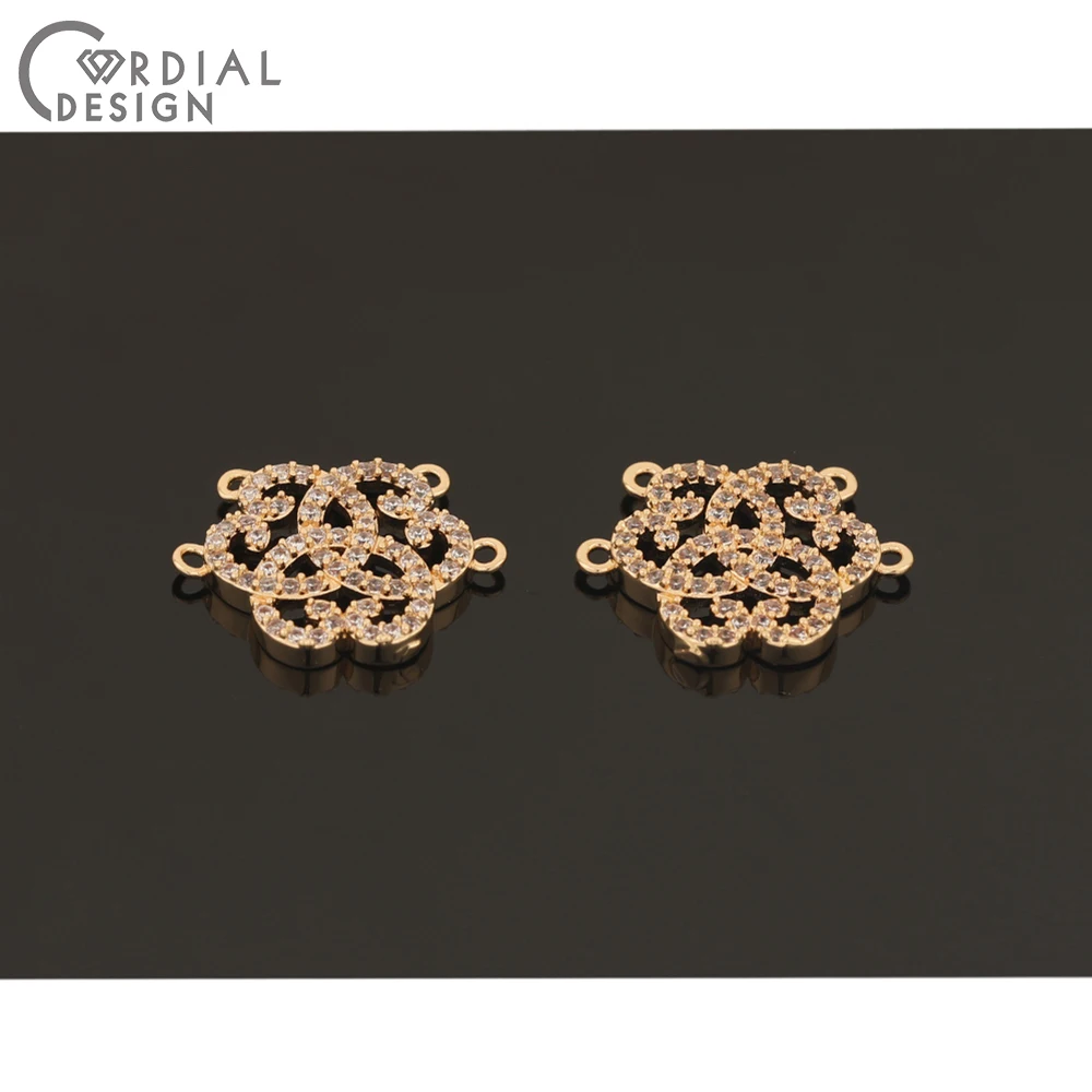 Cordial Design 30Pcs 15*20MM Earrings Pendant/Flower Shape/DIY Making/Jewelry Accessories/Hand Made/Jewelry Findings Components - cordial