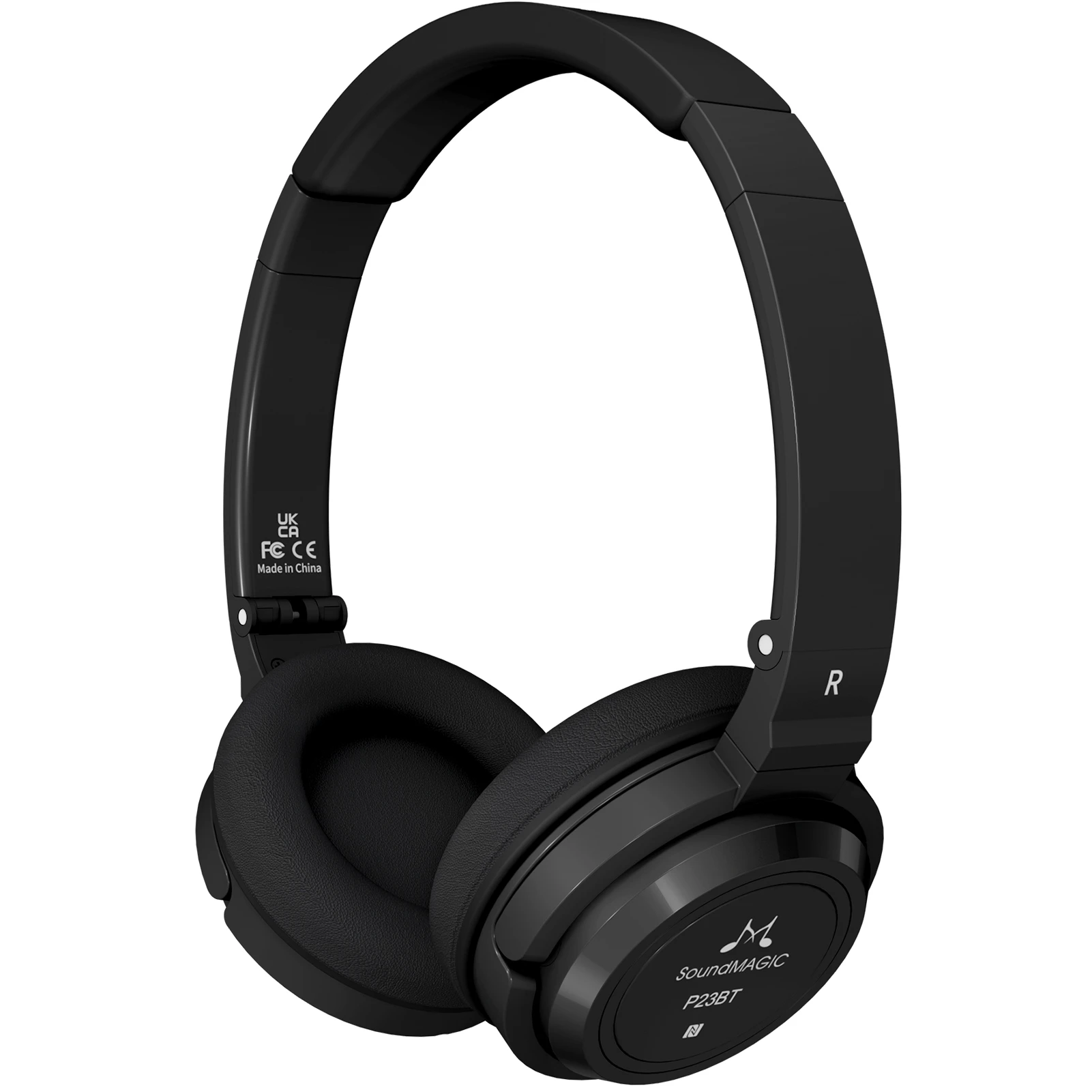 SoundMAGIC P23BT Portable On Ear Bluetooth Headphones CVC Noise Canceling  Microphone HiFi Sound Stable Long Playtime