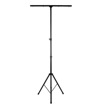 

American DJ 9 Ft Lighting Tripod T-Bar Light Stand Cross Bar Black