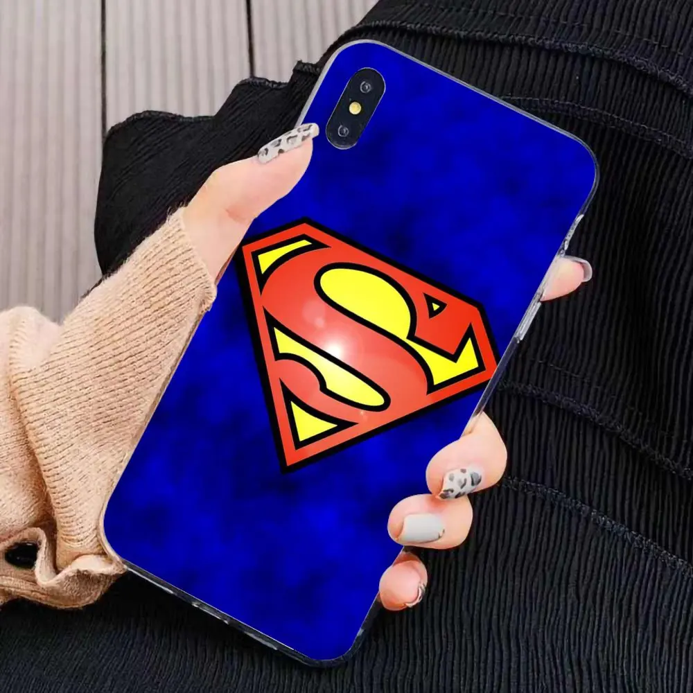 Для Huawei Honor 6 6A Play 7X V10 V8 7A 7C Mate 7 8 P9 Plus Y3II Y3 2016 мягкий силиконовый чехол DC Comics Супермен