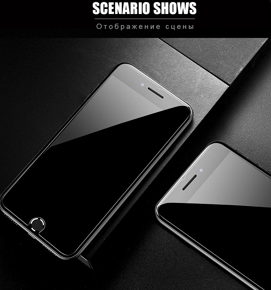 3 шт закаленное стекло на iPhone X XS Max XR закаленное стекло для iPhone 7 8 6 6s Plus 5 5S SE 5c 4 4s защитная пленка