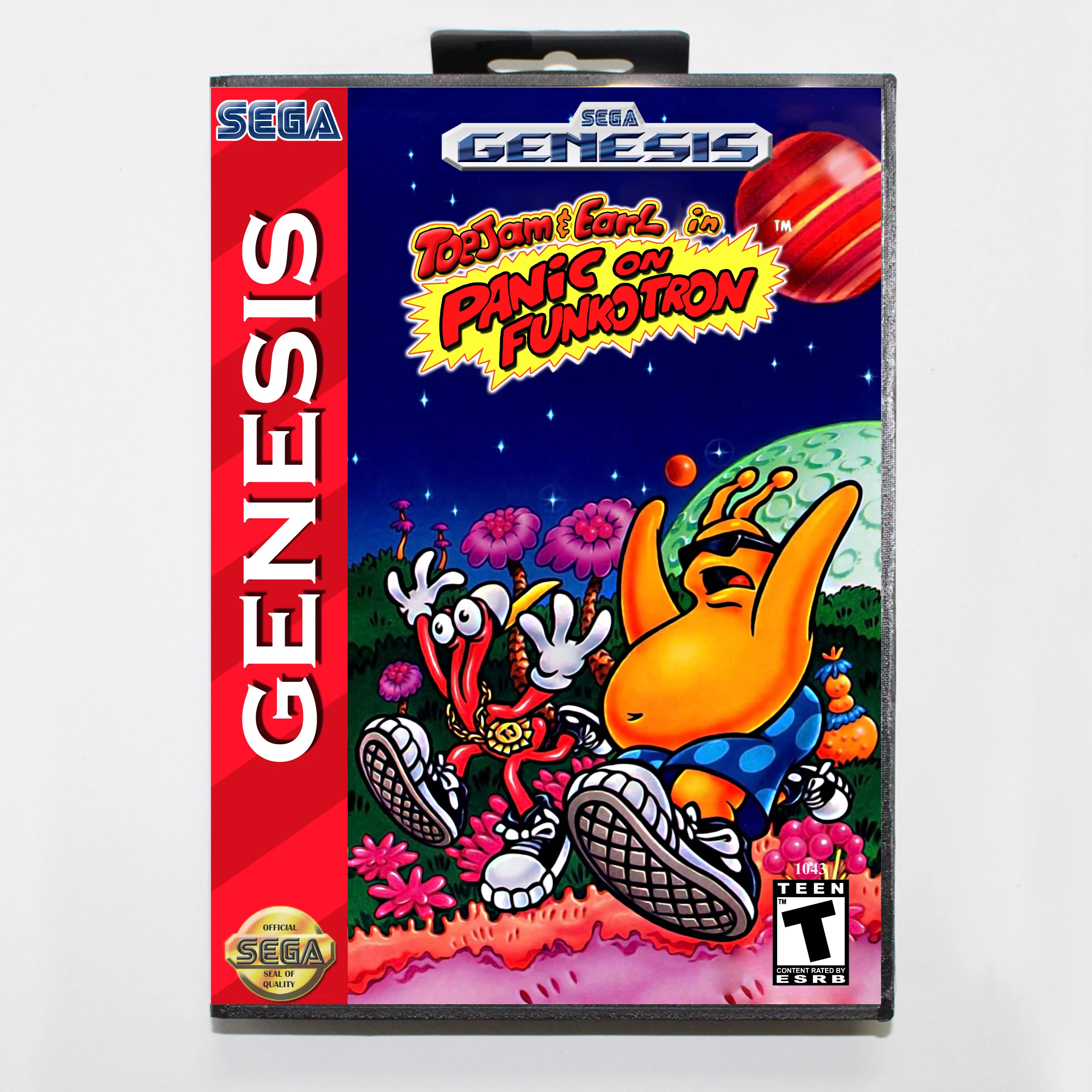 ToeJam& Earl 2 Panic on Funkotron в штучной упаковке версия 16 бит MD игровая карта для sega MegaDrive sega Genesis система