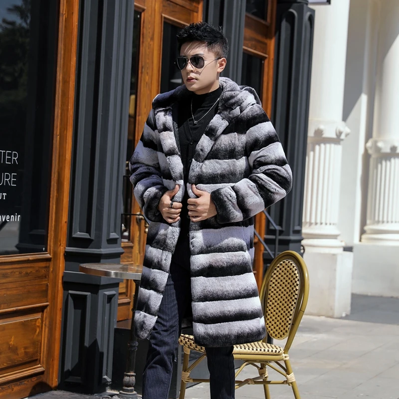 Top Quality Simple Design Casual Outerwear Blouson Homme Long Section Warm Outdoor Super Comfortable Jackets Coats For Cool Men - Цвет: Многоцветный