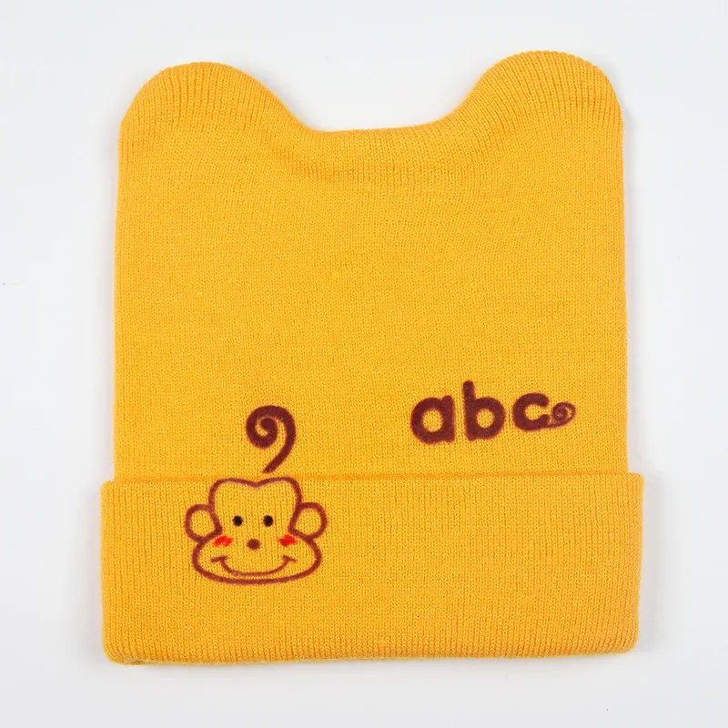 Hot Sale Winter Boys Girls Winter Ear Flap Warm Hat With Scarf Beanie Cap Monkey Kids Winter Cap Children Headwear