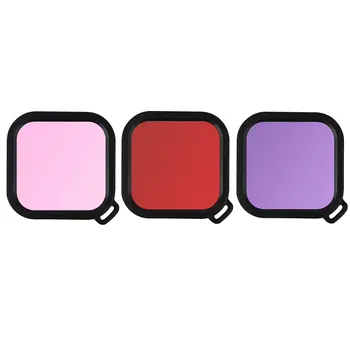 

4K Edition Dition Color Lens Filter Case For Insta360 ONE R Action Camera Diving Waterproof Housing Filter Accessories