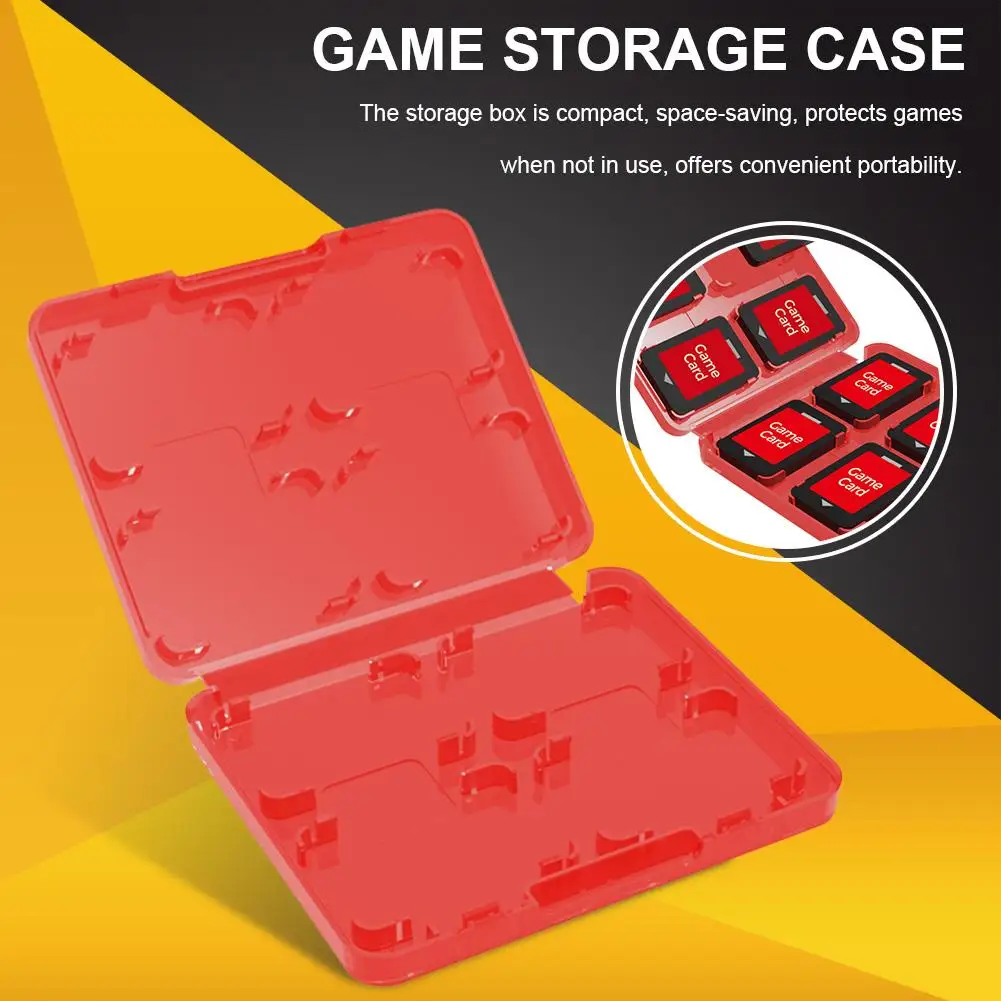 

75*63*13mm Game Card Storage Case Plastic Durable Protective shell Anti-lost