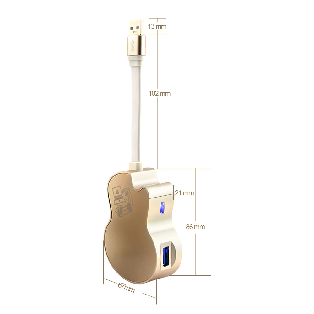 Микро usb-хаб с RJ45 Ethernet портом алюминиевый сплав 4 порта Мульти USB 3,0 сплиттер адаптер для Macbook Pro ПК Аксессуары для ноутбуков