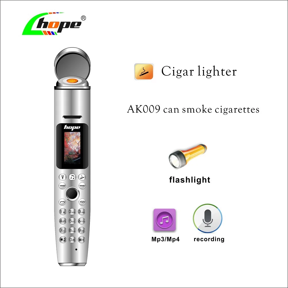 CHAOAI Pocket Cellphone AK009 Mini Phone Cigarette lighter flashlight Celular Pen Mobile Phone Bluetooth Recording Dialer Voice CHAOAI Pocket Cellphone AK009 Mini Phone Cigarette lighter flashlight Celular Pen Mobile Phone Bluetooth Recording Dialer Voice