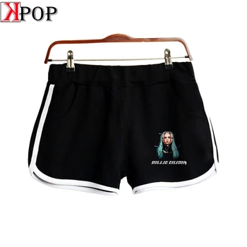 

Billie Eilish 20th Century Tour Famous singer Shorts Printed Casual Fashion Summer Kpop Women Sexy Harajuku tight Summer Shorts