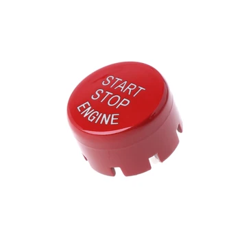 

1 pcs New Red Start Stop Engine Switch Button Cover For BMW 1 2 3 5 6 7 Series X1 X3 X5 X6 Car Accessories