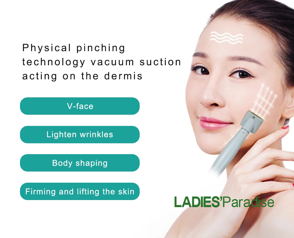 Pele do Rosto Máquina de Vácuo Lifiting Rejuvenescimento Corpo Massagem Profunda Reduzir Rugas Anti-celulite Terapia Tratamento Spa Massageador 18 Online shopping