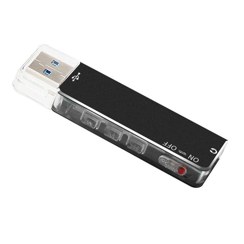 VIDIOCE 3 в 1 портативный мини 8 ГБ Цифровой диктофон Перезаряжаемый USB диск аудио рекордер WAV формат MP3 плеер Диктофон