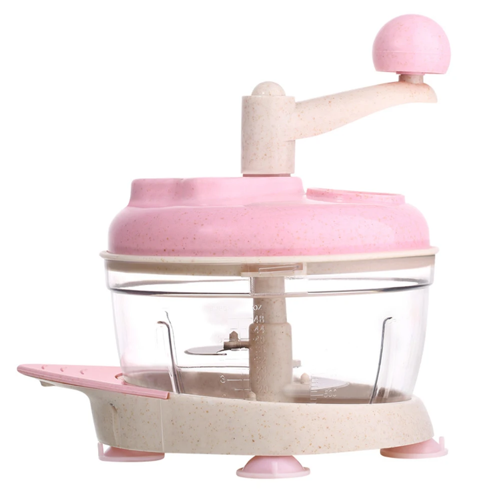 

Food Processor Manual Multifunctional Meat Grinder Hand Pulling Chopper for Home Kitchen PAK55